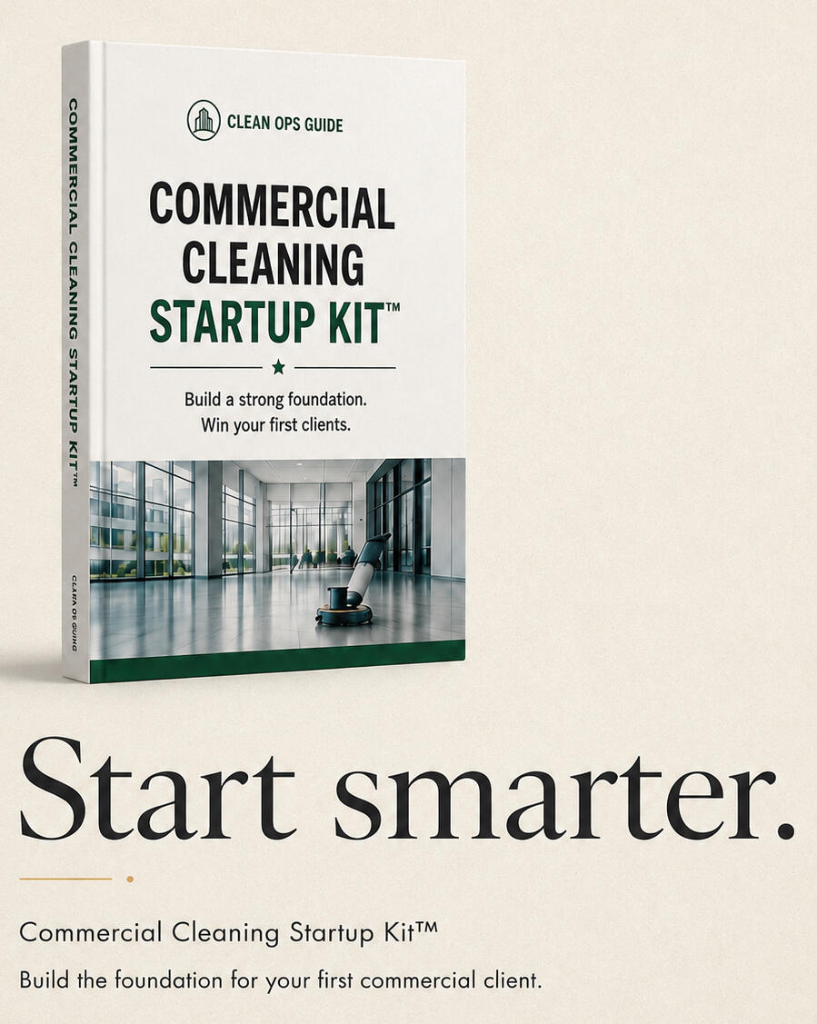 How To Start A Commercial Cleaning Business