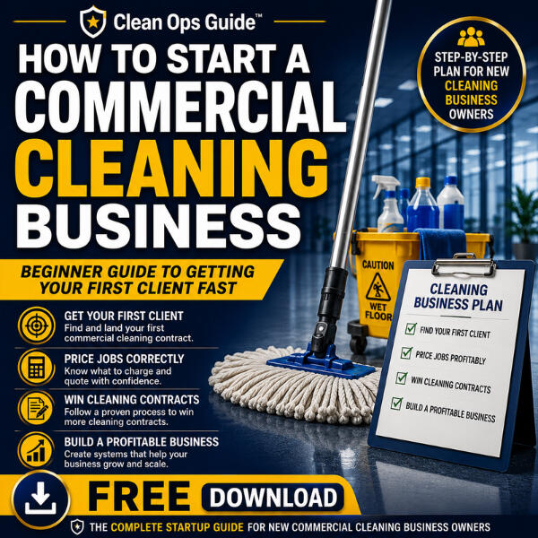 How To Start A Commercial Cleaning Business